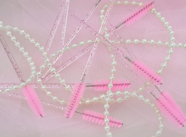 Detail vyšívanej textúry